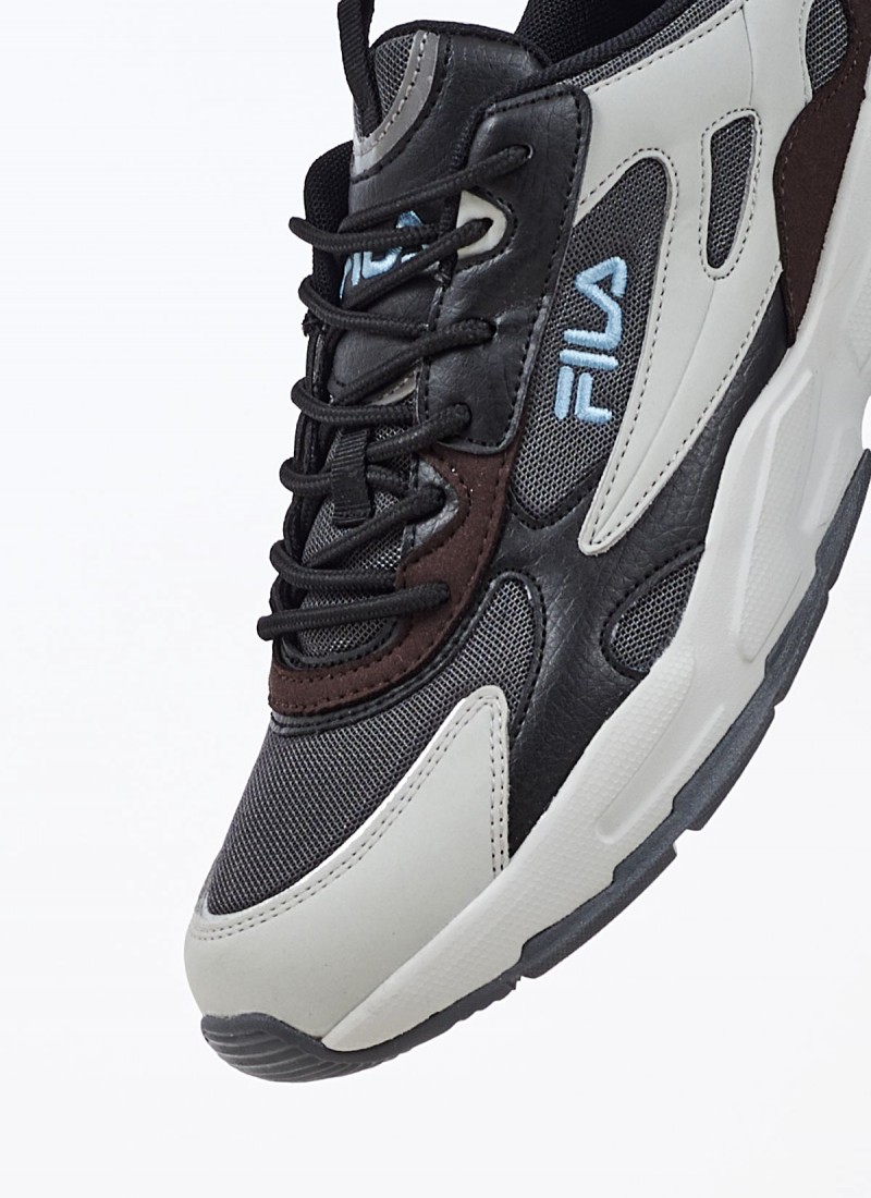 Fila men best sale grey casual shoes