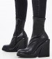 Women Boots All.Out Black ECOleather Steve Madden