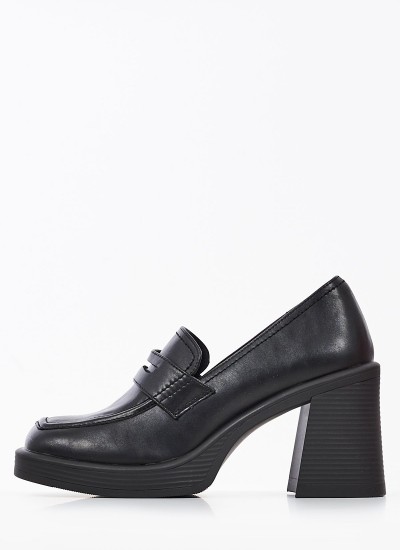 Γυναικεία Παπούτσια Casual Movement Μαύρο Δέρμα Steve Madden