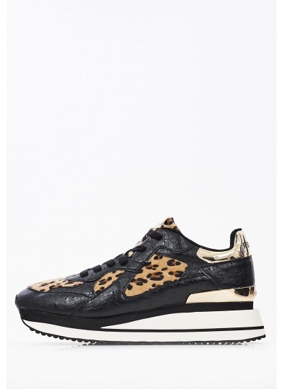 Γυναικεία Παπούτσια Casual Lucille.L Μαύρο ECOleather Replay
