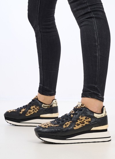 Γυναικεία Παπούτσια Casual Lucille.L Μαύρο ECOleather Replay