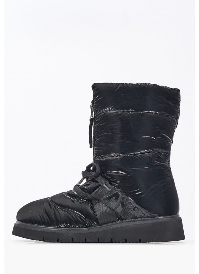 Women Boots Melrose.Zip Black Fabric Replay