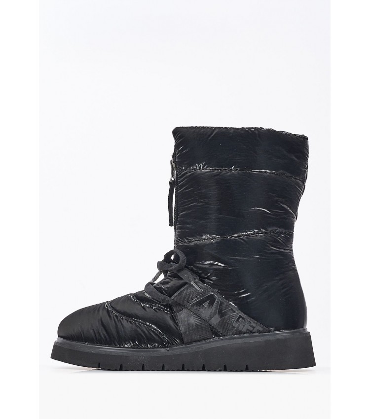 Women Boots Melrose.Zip Black Fabric Replay