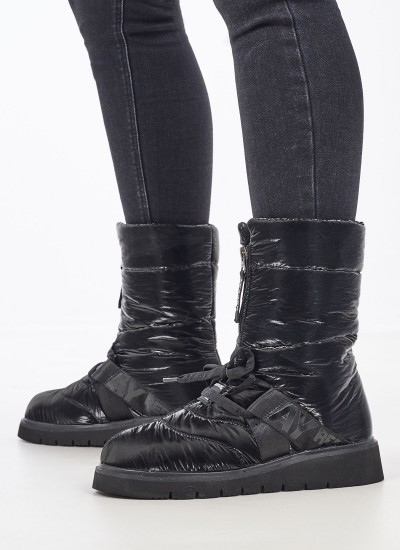 Women Boots Melrose.Zip Black Fabric Replay