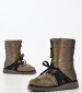 Women Boots Melrose.Zip Olive Fabric Replay