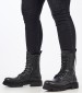 Women Boots Standing Black Leather Replay