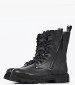 Women Boots Standing Black Leather Replay