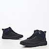 Men Boots Pueblo Black Nubuck Leather Docksteps Men Boots Pueblo Black Nubuck Leather Docksteps
