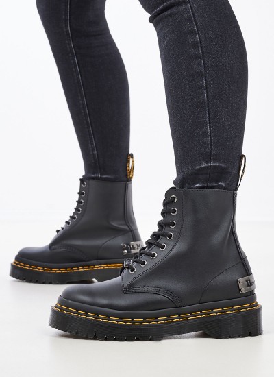 Γυναικεία Μποτάκια Jadon2 Μαύρο ECOleather Dr. Martens