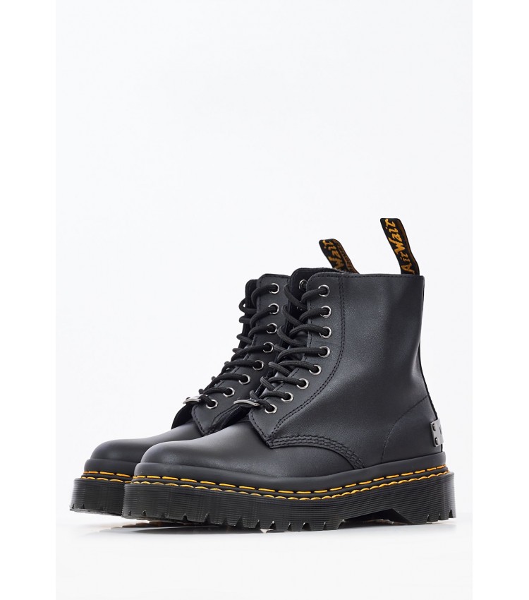 Γυναικεία Μποτάκια 1460.B Μαύρο Δέρμα Dr. Martens