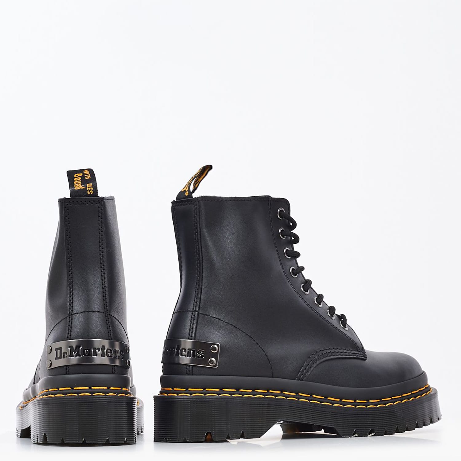 Γυναικεία Μποτάκια 1460.B Μαύρο Δέρμα Dr. Martens