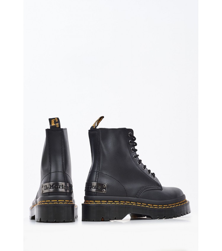 Women Boots 1460.B Black Leather Dr. Martens