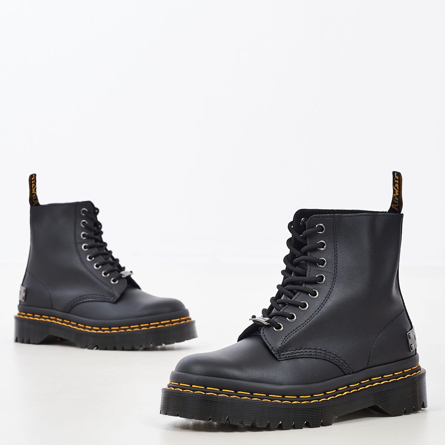 Γυναικεία Μποτάκια 1460.B Μαύρο Δέρμα Dr. Martens