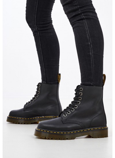 Women Boots 1460.Pascal Black Leather Dr. Martens