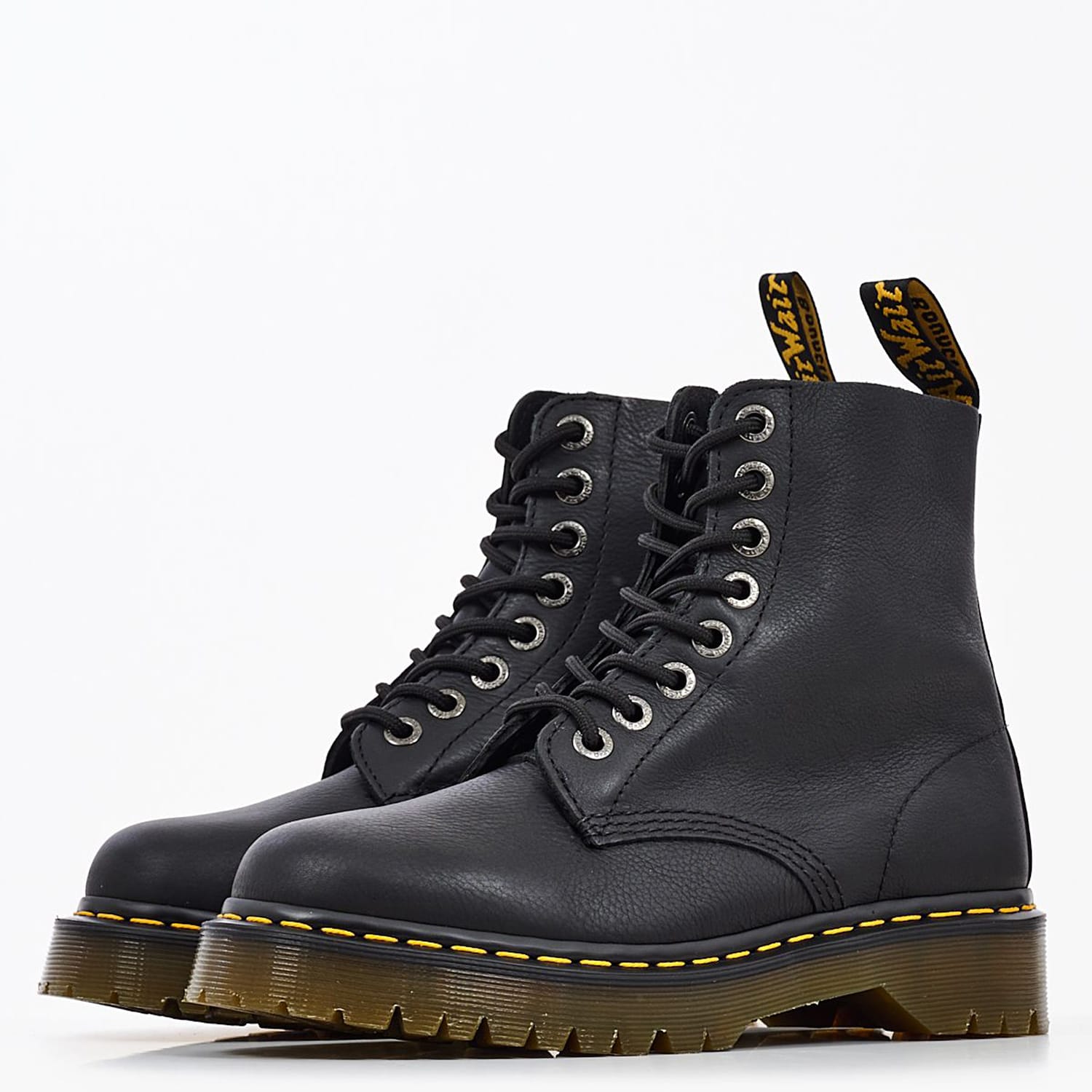 Women Boots 1460.Pascal Black Leather Dr. Martens Women Boots 1460.Pascal Black Leather Dr. Martens