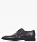 Men Shoes 46006 Black Leather Vice