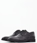 Men Shoes 46006 Black Leather Vice