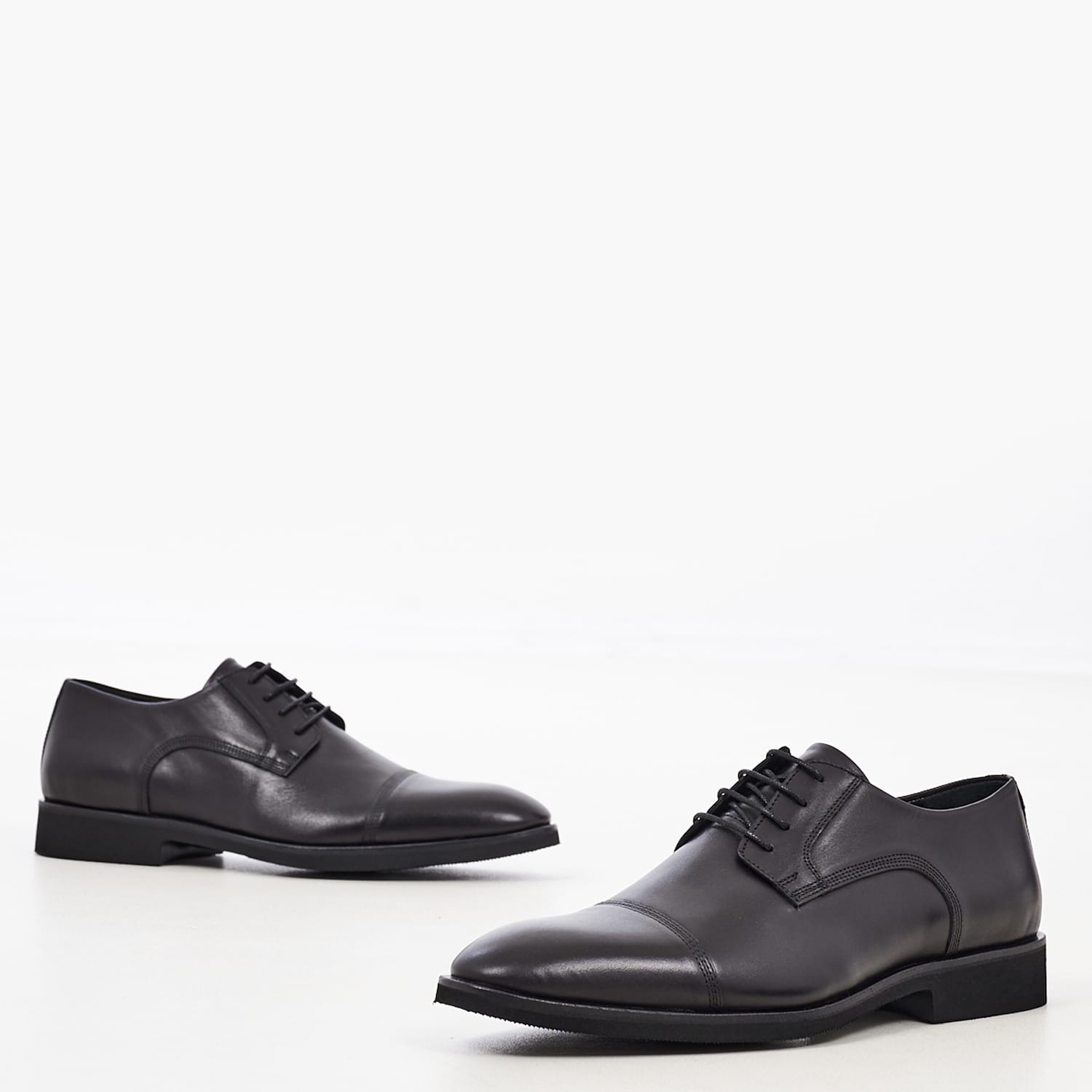 Men Shoes 46006 Black Leather Vice Men Shoes 46006 Black Leather Vice