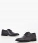 Men Shoes 46006 Black Leather Vice