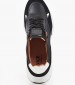 Men Casual Shoes 46300 Black Leather Vice