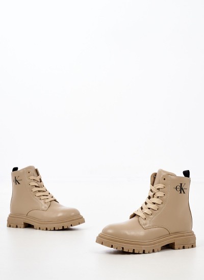 Παιδικά Μποτάκια A23DY Μαύρο Δέρμα Νούμπουκ Timberland