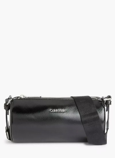 Ανδρικά Κασκόλ Dark.Jacquard Μαύρο Μαλλί Calvin Klein