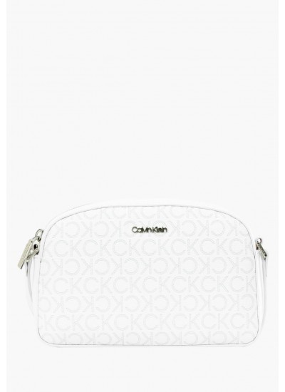 Γυναικείες Τσάντες Dome.Xbody Άσπρο ECOleather Calvin Klein