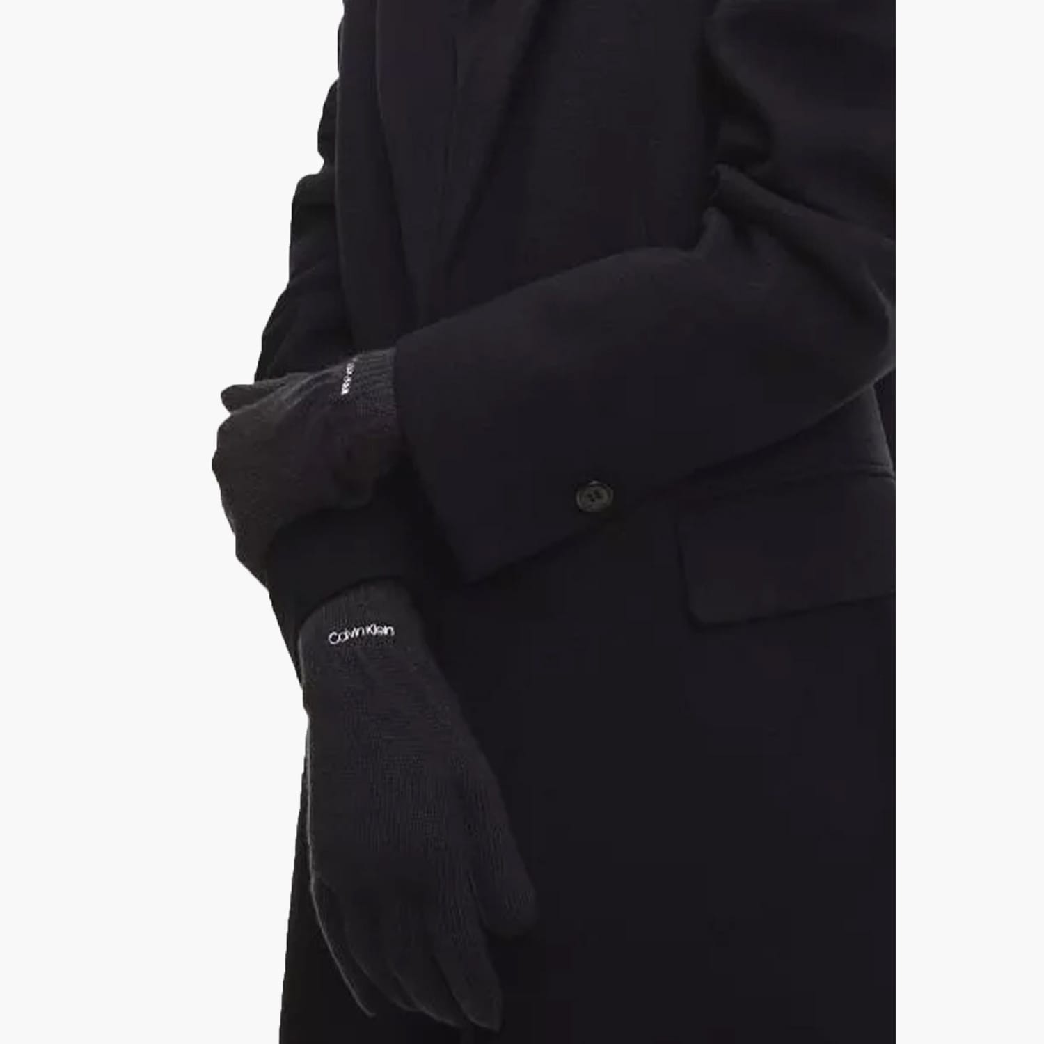 Γυναικεία Γάντια Organic.Gloves Μαύρο Βαμβάκι Calvin Klein