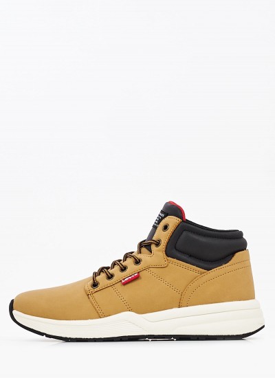 Παιδικά Μποτάκια A147X Καφέ Δέρμα Καστόρι Timberland