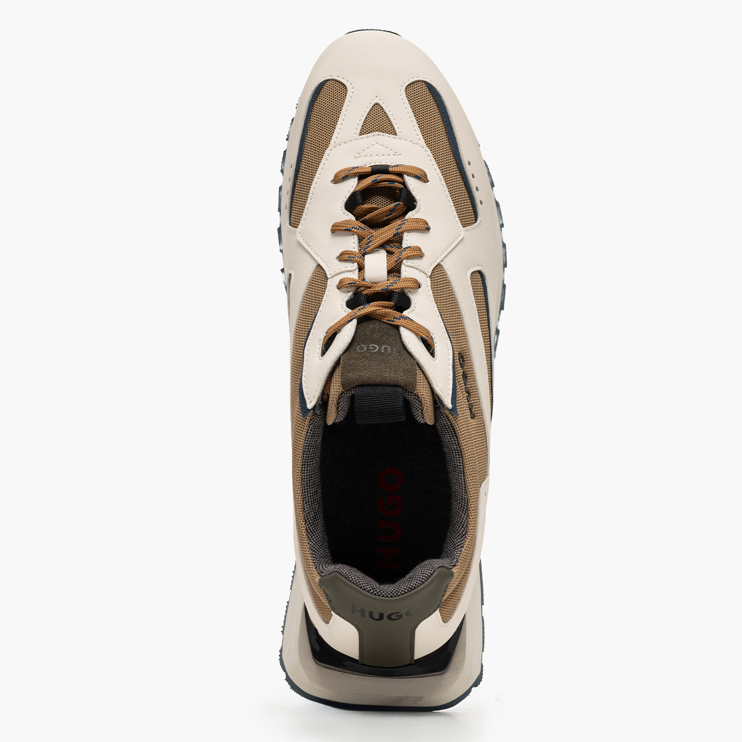 Hugo Cubite.Runn Ανδρικό Παπούτσι Casual Hugo Cubite.Runn-Beige
