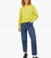 Women's Footers Caitlyn.Over Yellow Cotton Jack & Jones