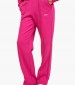 Women Trousers Camilla.Mw Pink Cotton Jack & Jones