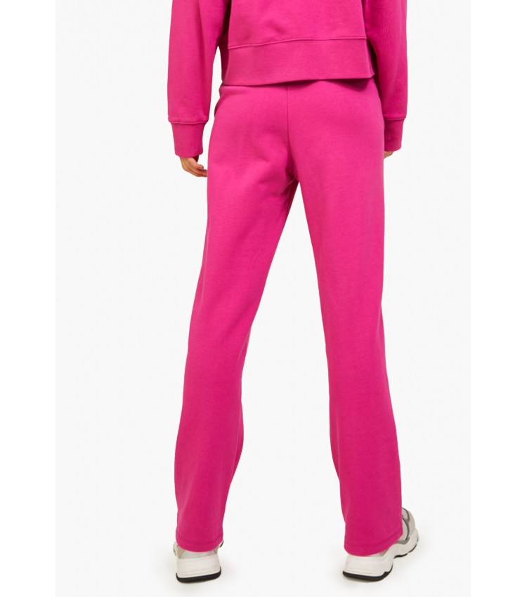 Women Trousers Camilla.Mw Pink Cotton Jack & Jones