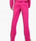 Women Trousers Camilla.Mw Pink Cotton Jack & Jones