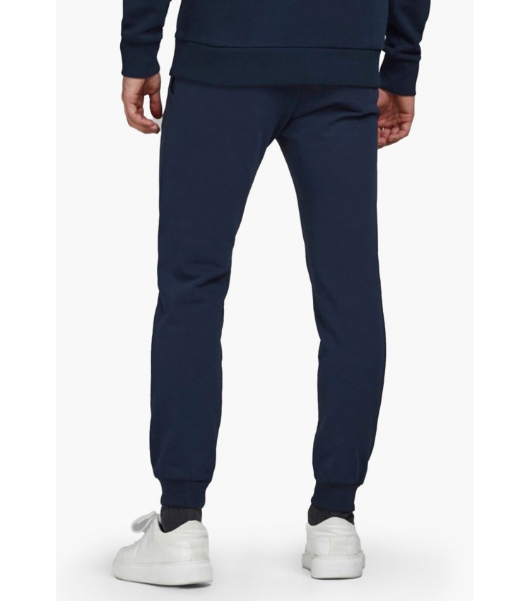 Ανδρικά Παντελόνια Gordon.Shark Σκούρο Μπλε Βαμβάκι Jack & Jones Ανδρικά Παντελόνια Gordon.Shark Σκούρο Μπλε Βαμβάκι Jack & Jones