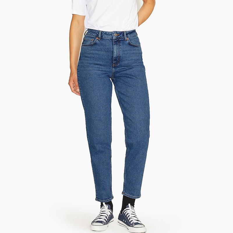 Γυναικεία Παντελόνια Lisbon.W30 Μπλε Βαμβάκι Jack & Jones