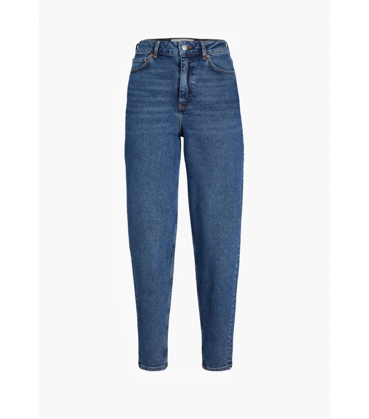 Women Trousers Lisbon.W30 Blue Cotton Jack & Jones