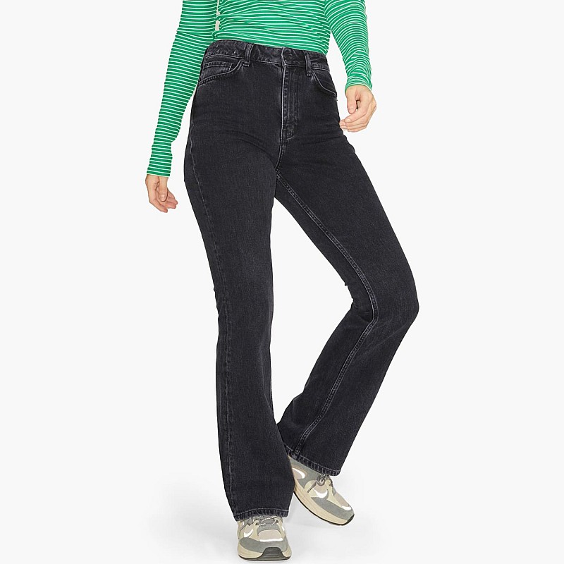 Γυναικεία Παντελόνια Turin.W32 Μαύρο Βαμβάκι Jack & Jones