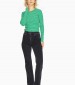 Women Trousers Turin.W32 Black Cotton Jack & Jones