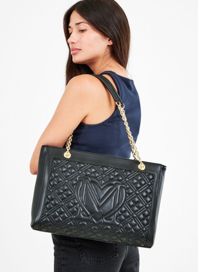 Γυναικείες Τσάντες JC4017 Πράσινο ECOleather Love Moschino