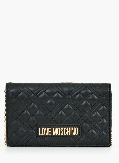 Γυναικείες Τσάντες JC4079 Μαύρο ECOleather Love Moschino