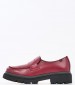 Women Moccasins 21080 Bordo Leather Pepe Menargues