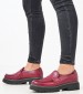 Women Moccasins 21080 Bordo Leather Pepe Menargues