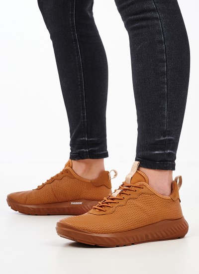 Γυναικεία Παπούτσια Casual Ecco.Ath Μαύρο Δέρμα Ecco