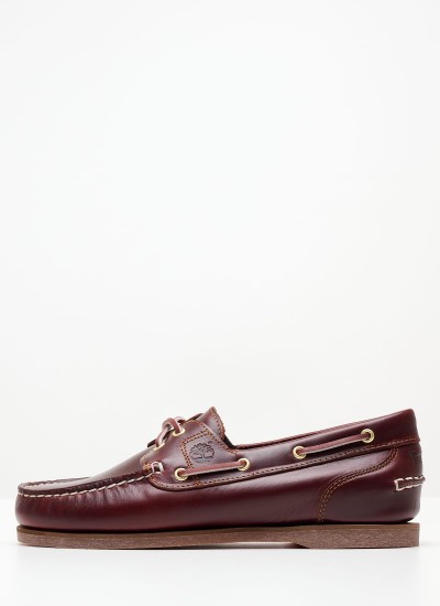 Γυναικεία Ιστιοπλοϊκα 72333 Καφέ Δέρμα Timberland