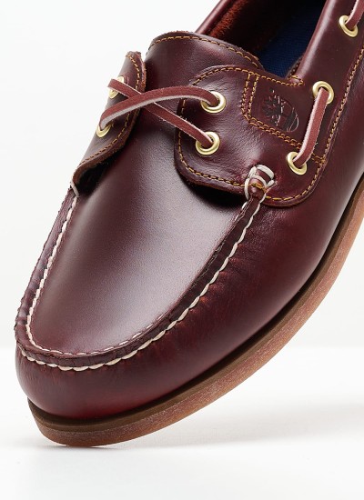 Γυναικεία Ιστιοπλοϊκα 72333 Καφέ Δέρμα Timberland