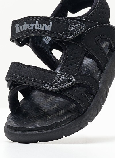 Παιδικές Σαγιονάρες & Πέδιλα A1QXV Μαύρο ECOleather Timberland
