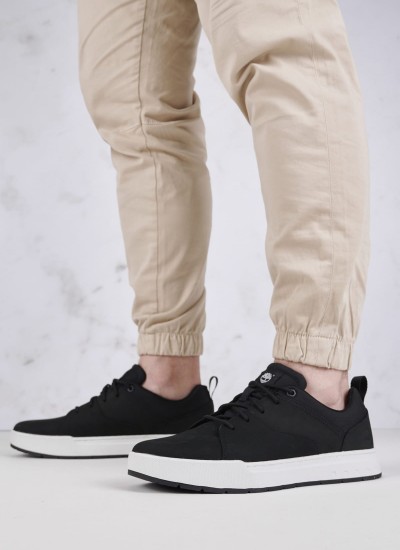 Ανδρικά Παπούτσια Casual A28SY Μαύρο Δέρμα Νούμπουκ Timberland