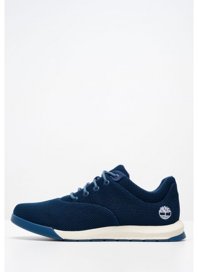 Ανδρικά Παπούτσια Casual A2FYW Μπλε Ύφασμα Timberland