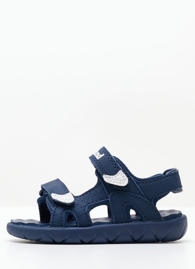 Παιδικές Σαγιονάρες & Πέδιλα A2N2F Μπλε ECOleather Timberland
